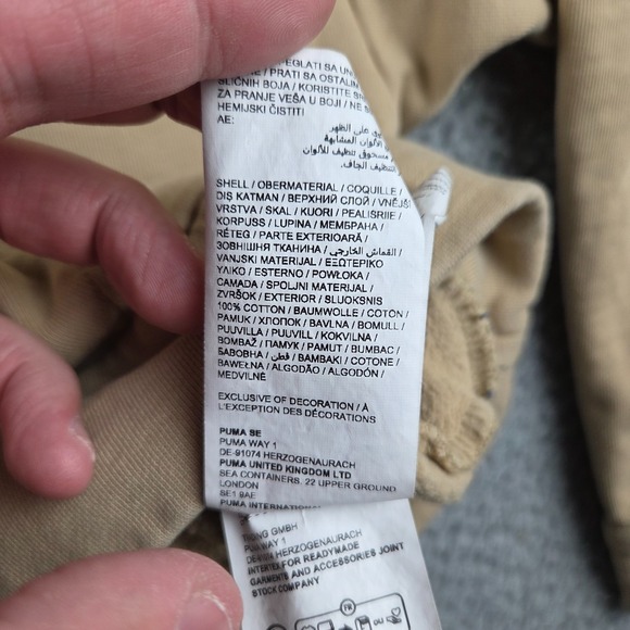 Puma X Hyrox Hoodie Womens L Tan Sweatshirt Pullover Gym Training Workout - Picture 10 of 11